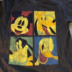 2000’s Disney Mickey, Donald, Goofy, Pluto Tee